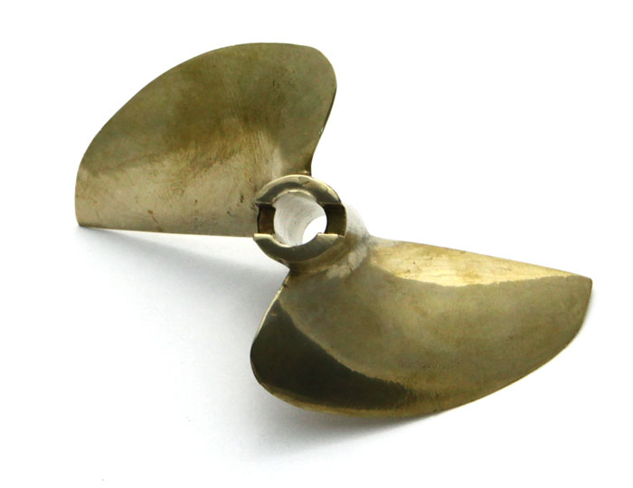 [���ܼ�]  [TFL] Boat Prop 2B 70mm x 6.35mm x 1.6 Pitch Metal (5B23*70)