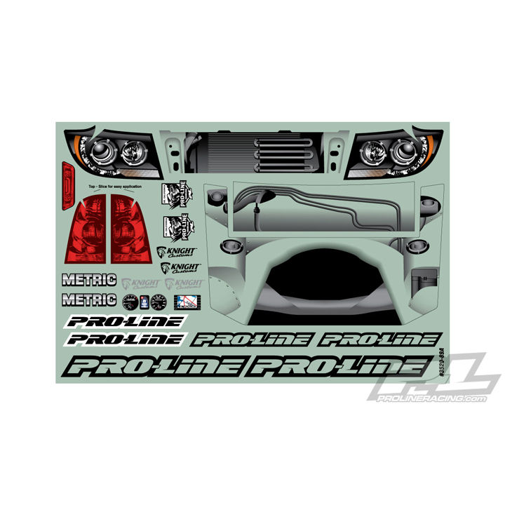[ܼ] AP3520 [Pro-Line Racing] AP3520 Builders Series: Metric Clear Body