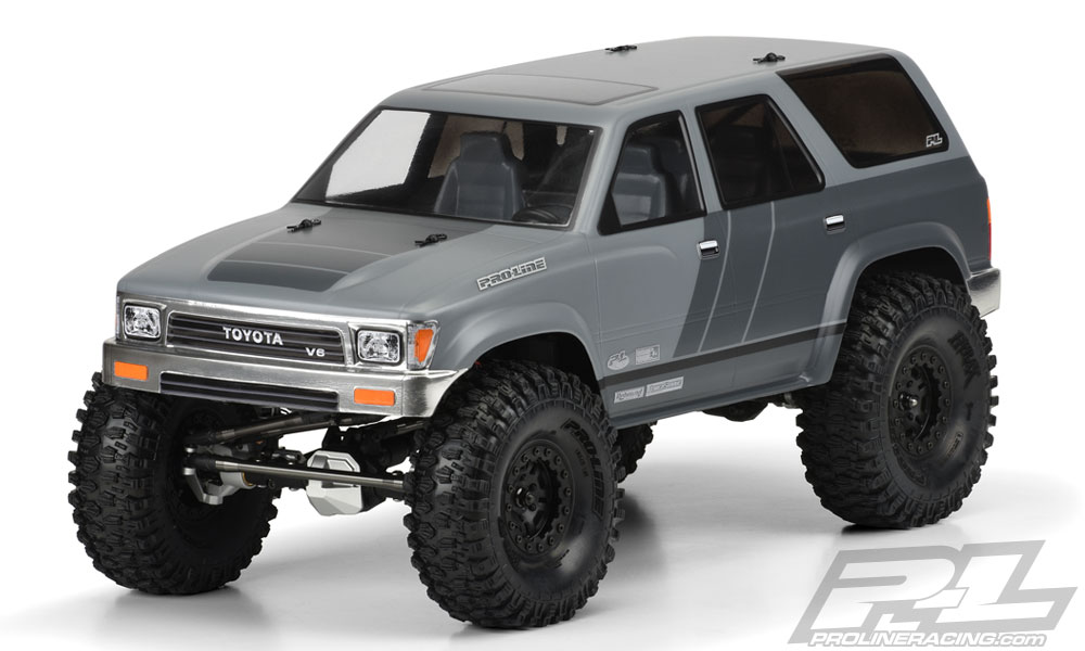 [ܼ] AP3481 PRO348100 [Pro-Line Racing] AP3481 1991 Toyota 4Runner Clear Body for 12.3 (313mm) Wheelbase Scale Crawlers