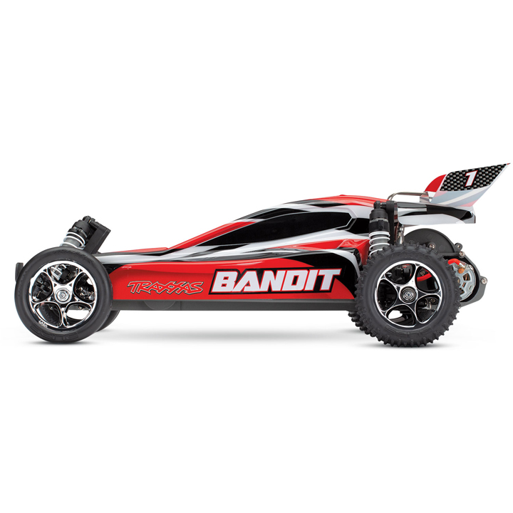 [���ܼ�] CB24054-4 RED [Traxxas] ��� ������ ���� 2�� Bandit 1/10 Extreme Sport buggy (Red / RTR) - ������ ����, ���͸� ������ ����
