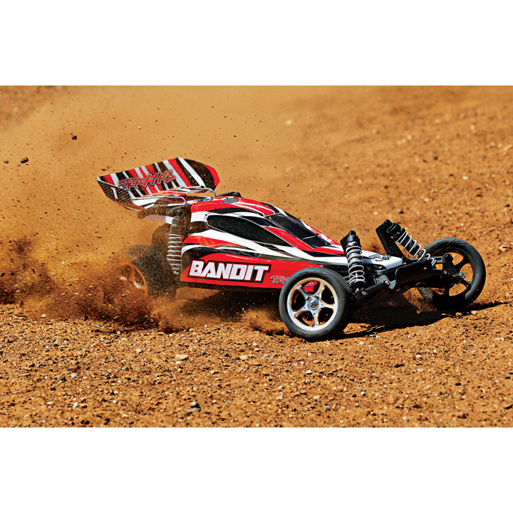 [���ܼ�] CB24054-4 RED [Traxxas] ��� ������ ���� 2�� Bandit 1/10 Extreme Sport buggy (Red / RTR) - ������ ����, ���͸� ������ ����