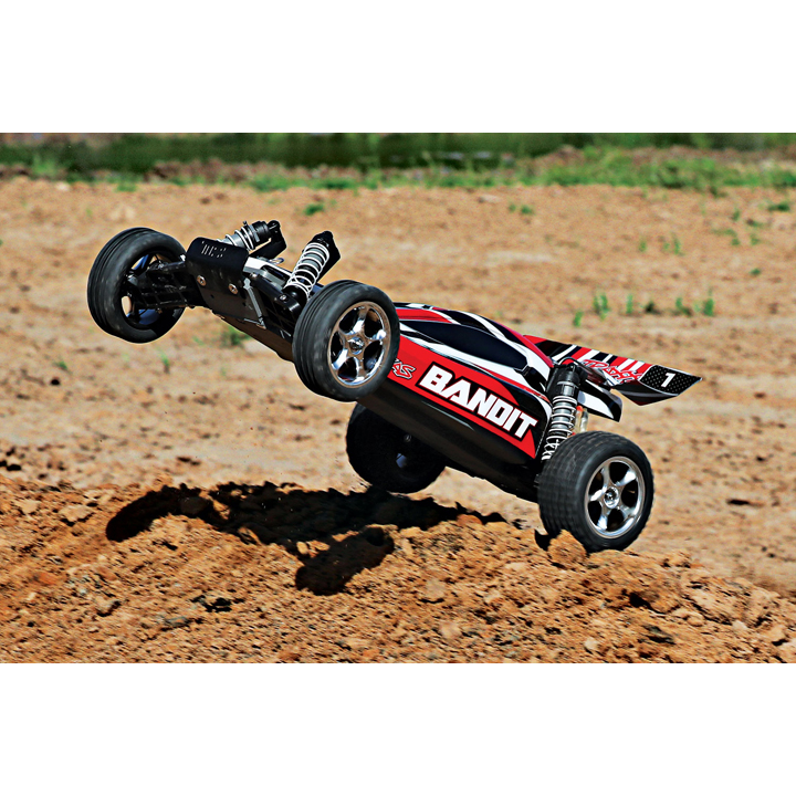 [���ܼ�] CB24054-4 RED [Traxxas] ��� ������ ���� 2�� Bandit 1/10 Extreme Sport buggy (Red / RTR) - ������ ����, ���͸� ������ ����