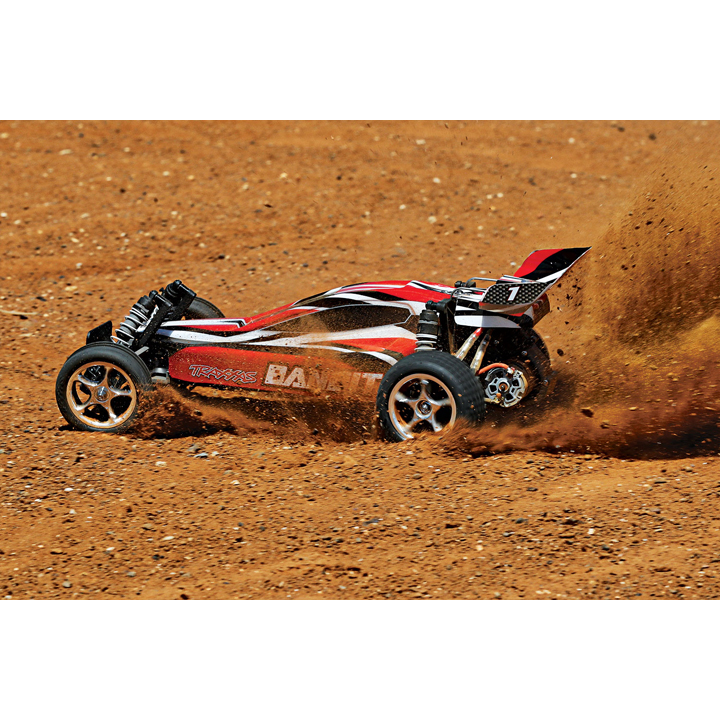 [���ܼ�] CB24054-4 RED [Traxxas] ��� ������ ���� 2�� Bandit 1/10 Extreme Sport buggy (Red / RTR) - ������ ����, ���͸� ������ ����