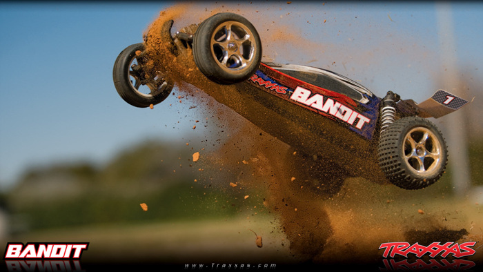 [ܼ] CB24054-1 [Traxxas]    2 Bandit 1/10 Extreme Sport buggy (Black / RTR) - , , ͸  