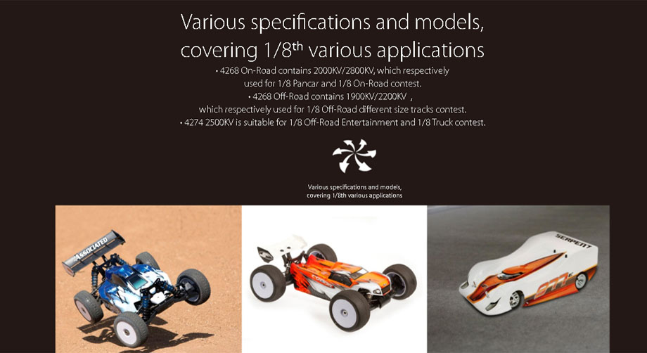 [ܼ] 30401909 [HOBBYWING] XERUN 4268 SD G3 OnRoad ŸԸ(2800KV) - 1/8 귯 ·ε  ()