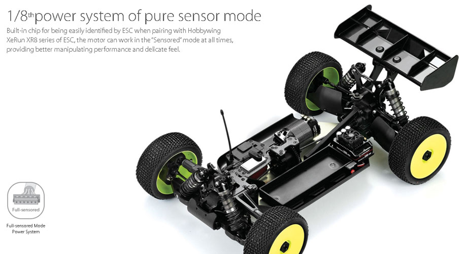 [���ܼ�] 30401906 [HOBBYWING] XERUN 4268 SD G3 ������Ÿ�Ը���(1900KV) - 1/8�� �귯���������� (����)