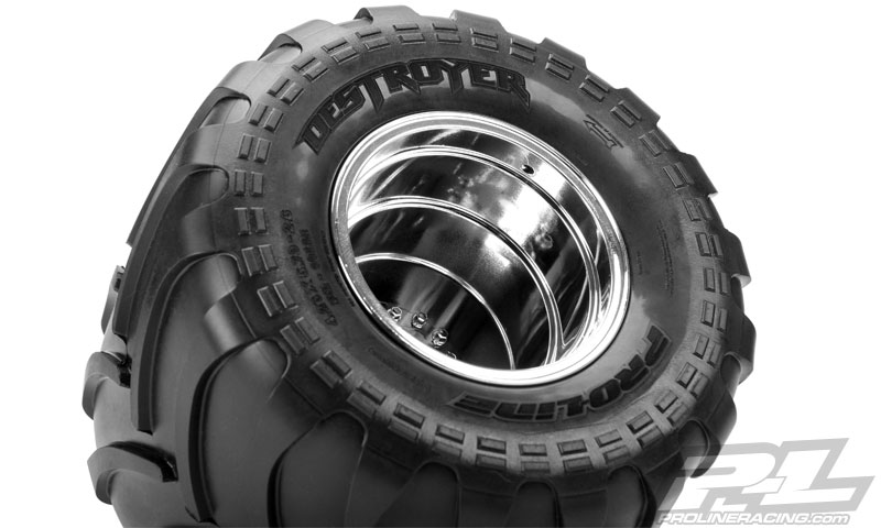 [���ܼ�] AP10114-02 [Pro-Line Racing] AP10114-02 Destroyer 2.6 M3 (Soft) All Terrain Tires (2) for Clod Buster Front or Rear