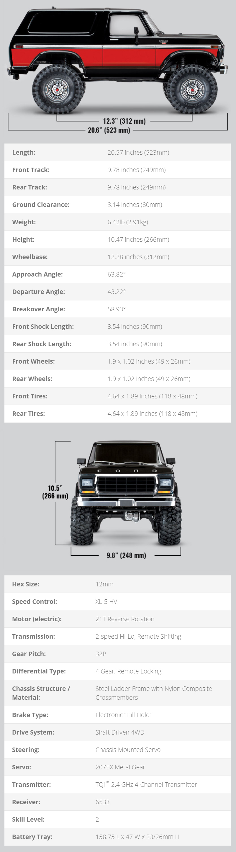 [ܼ] CB82046-4  SUN [Traxxas] 1/10 TRX-4    ũ﷯ RTR ( ÷) -  