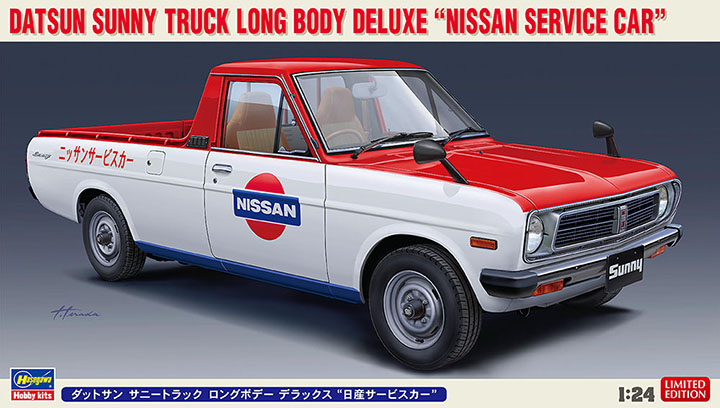 [ܼ] BH20482 [Hasegawa] BH20482 1/24 Datsun Sunny Truck Long Body Deluxe Nissan Service Car