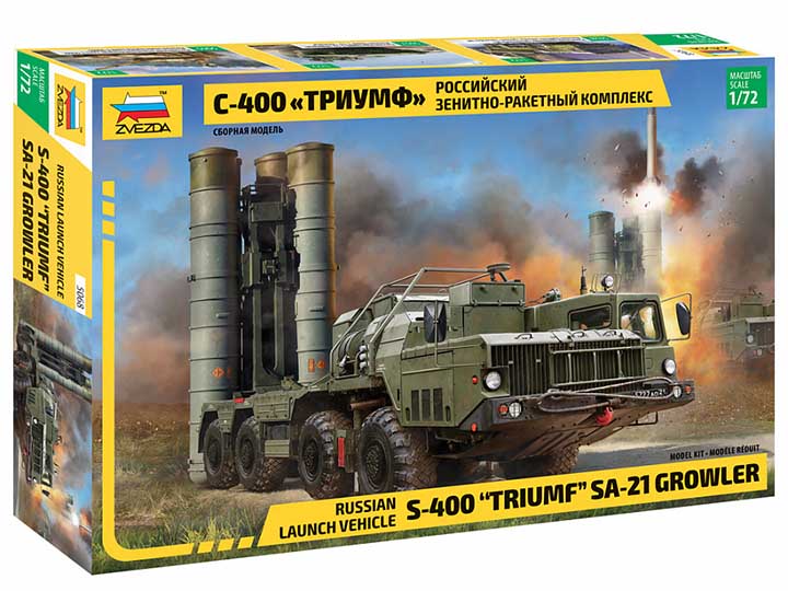 [���ܼ�] BZ5068 [Zvezda] BZ5068 1/72 S-400 Triumf Missile System-SA-21 Growler