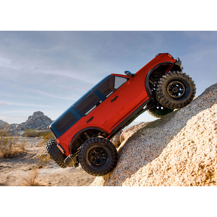 [ܼ] CB92076-4 RED [Traxxas] 1/10   TRX-4  Ʈ ũ﷯ RTR -   Ǯ ( ÷)