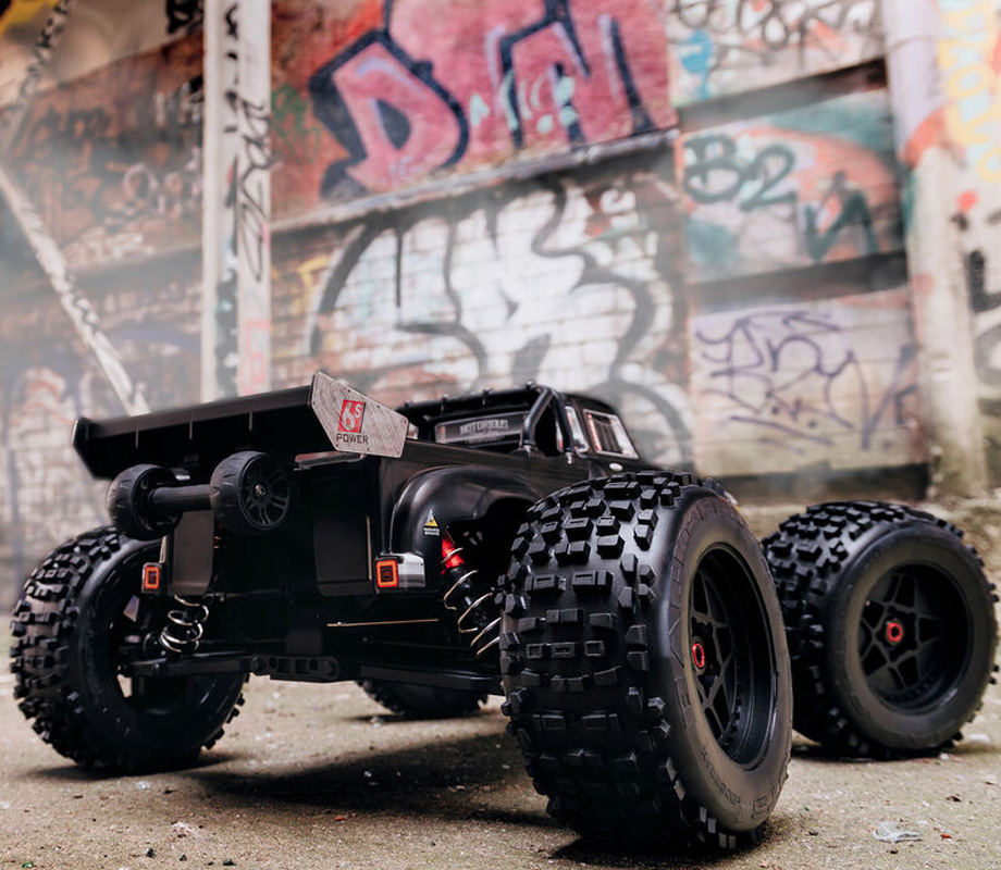 [ܼ] ARA8611V5T1 [ARRMA] 1/8 丮콺 6S V5 Black 100KM/H -   RTR (͸,  )