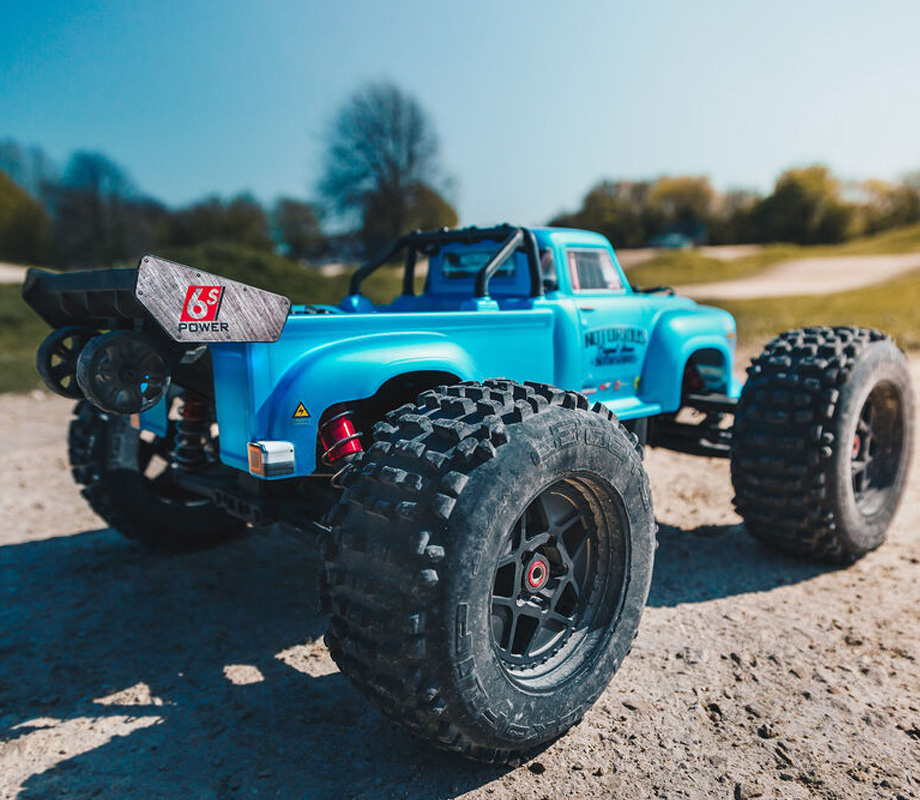 [ܼ] ARA8611V5T1 [ARRMA] 1/8 丮콺 6S V5 Black 100KM/H -   RTR (͸,  )