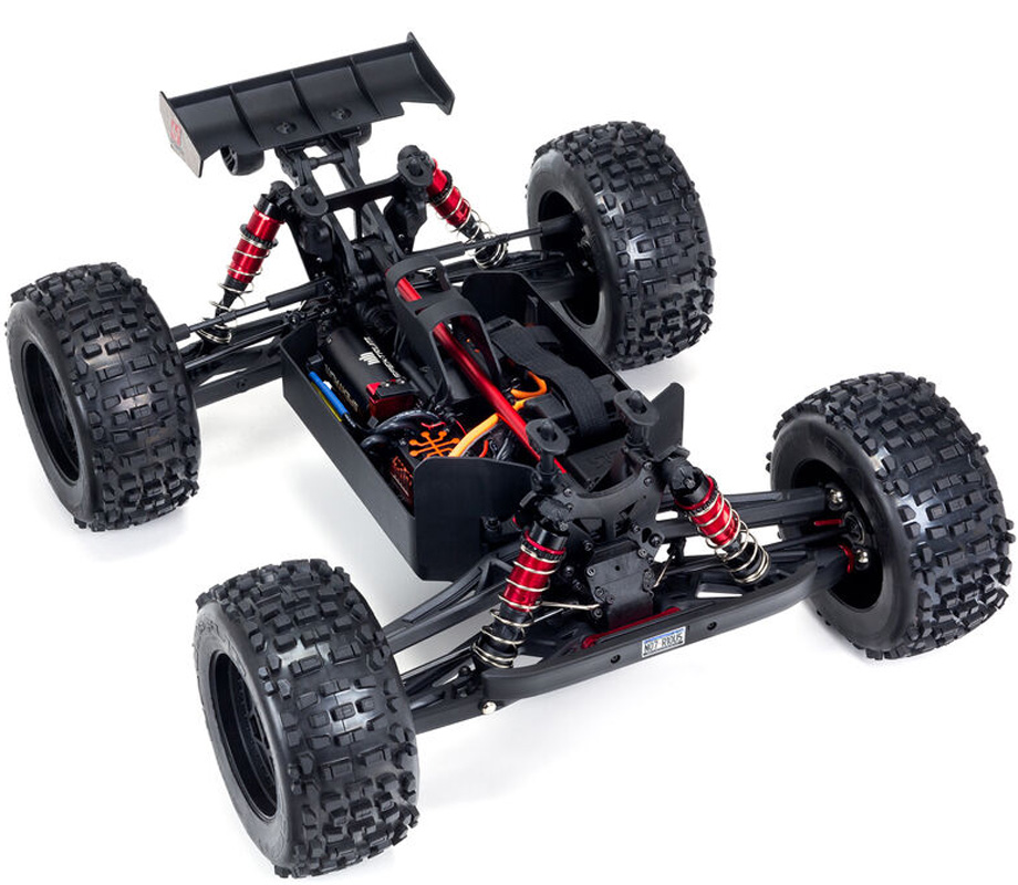 [ܼ] ARA8611V5T1 [ARRMA] 1/8 丮콺 6S V5 Black 100KM/H -   RTR (͸,  )