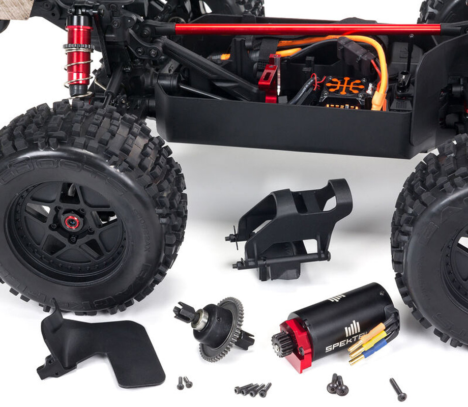 [ܼ] ARA8611V5T1 [ARRMA] 1/8 丮콺 6S V5 Black 100KM/H -   RTR (͸,  )