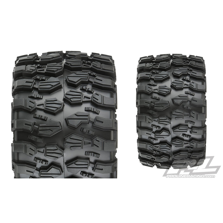 [ܼ] PRO1019010 [PROLINE-RACING] 10190-10 Hyrax 2.8inch Tires MTD Black 6x30 Stampede F/R