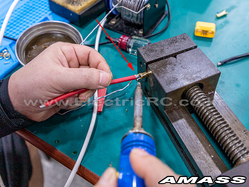 [ܼ] AM-AS150U-M [AMASS] AS150U Anti-Spark/HASP Connector (ESC/Recharger Side)