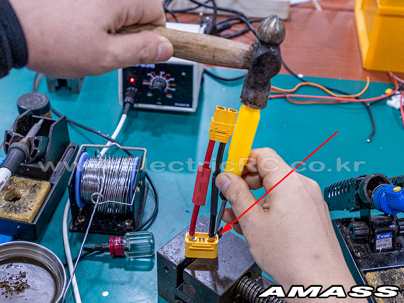 [ܼ] AM-AS150U-M [AMASS] AS150U Anti-Spark/HASP Connector (ESC/Recharger Side)