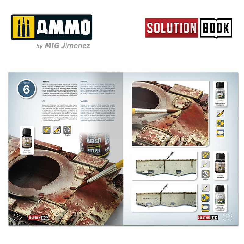[ܼ] CG6519 [MIG AMMO] CG6519 Solution Book - Realistic Rust