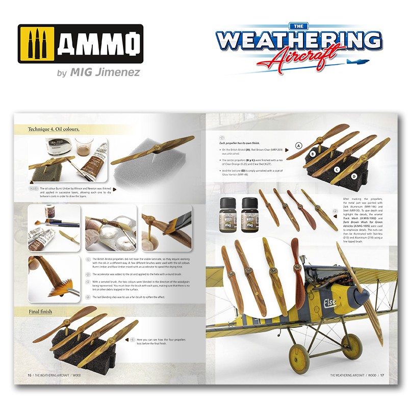 [ܼ] CG5219 [MIG AMMO] CG5219 The Weathering Aircraft Issue 19. WOOD - English