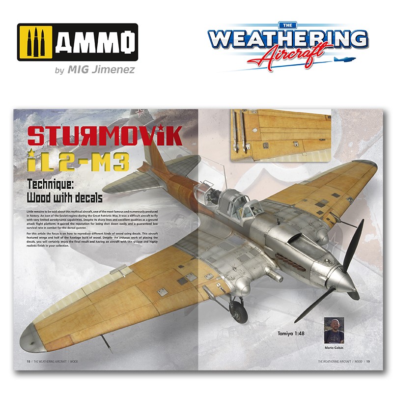 [ܼ] CG5219 [MIG AMMO] CG5219 The Weathering Aircraft Issue 19. WOOD - English