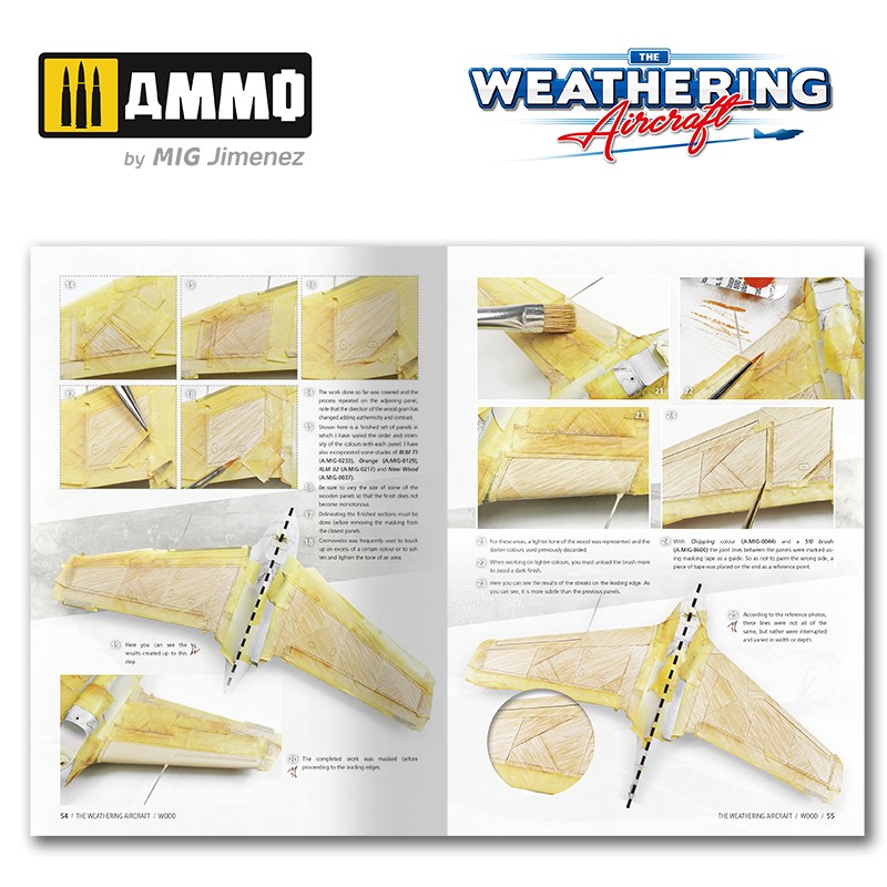 [ܼ] CG5219 [MIG AMMO] CG5219 The Weathering Aircraft Issue 19. WOOD - English