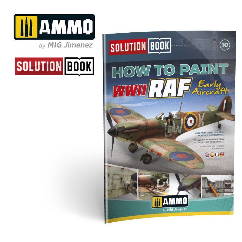 [ܼ] CG6522 [MIG AMMO] CG6522 How to Paint WWII RAF Early Aircraft