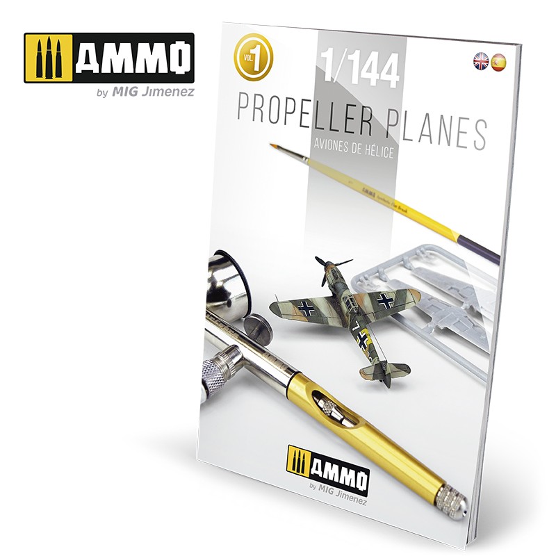 [ܼ] CG6144 [MIG AMMO] CG6144 PROPELLER PLANES 1/144 VOL.1 - English
