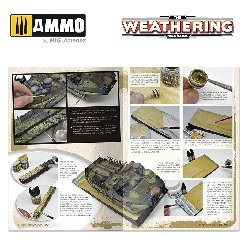 [���ܼ�] CG4530 [MIG AMMO] CG4530 Weathering Magazine 31 - BEACH - English