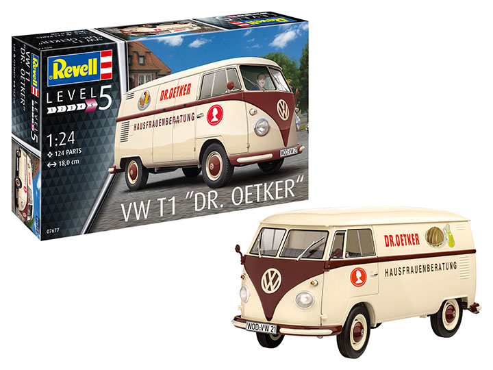 [ܼ] BV7677 [Revell Gmbh] BV7677 1/24 VW T1 Dr. Oetker