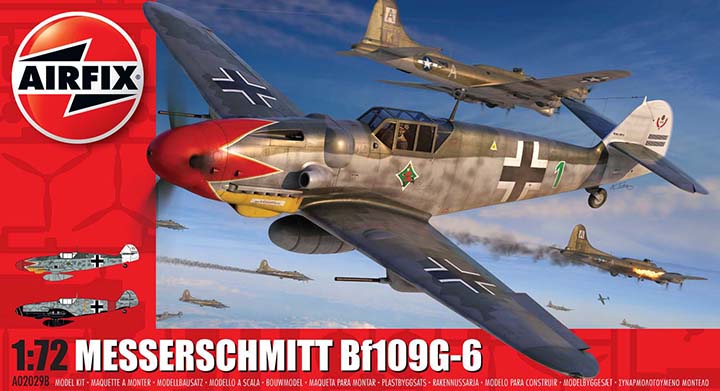 [ܼ] BB02029B [Airfix] BB02029B 1/72 Messerschmitt BF109G-6