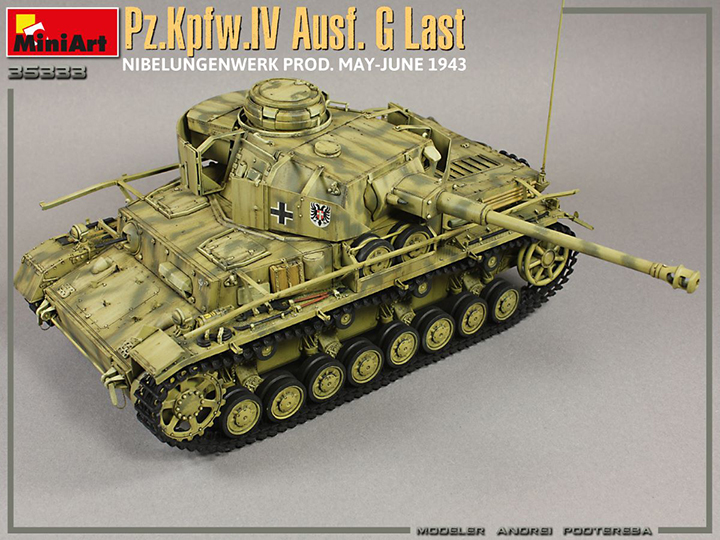 [���ܼ�] BE35333 [Miniart] BE35333 1/35 Pz.Kpfw.IV Ausf.G Last/Ausf.H Early.Nibelungenwerk Prod.May-June 1943.2 in 1 Interior Kit