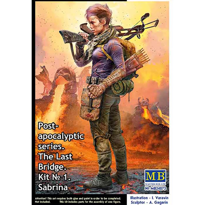 [���ܼ�] CM24073 [MasterBox] CM24073 1/24 Post-Apocalyptic Series The Last Bridge Kit No.1 Sabrina