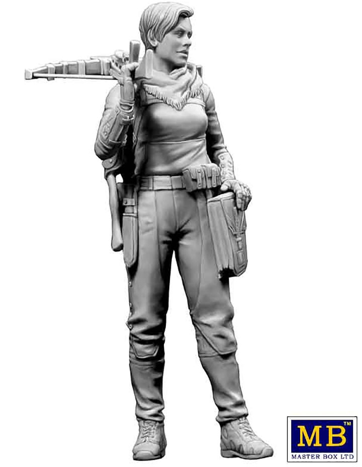 [���ܼ�] CM24073 [MasterBox] CM24073 1/24 Post-Apocalyptic Series The Last Bridge Kit No.1 Sabrina