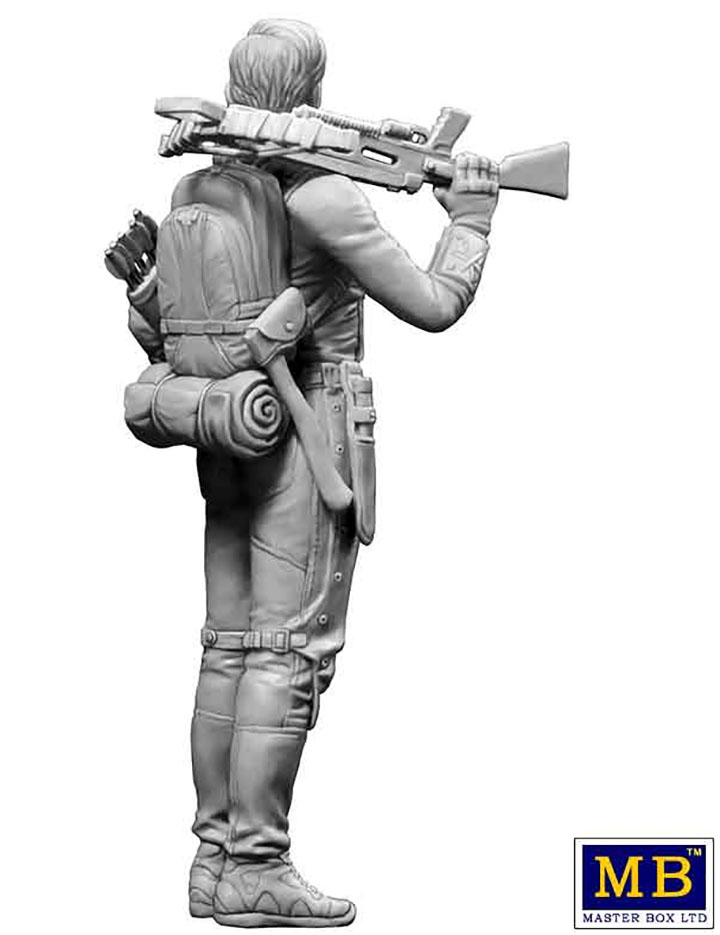 [���ܼ�] CM24073 [MasterBox] CM24073 1/24 Post-Apocalyptic Series The Last Bridge Kit No.1 Sabrina