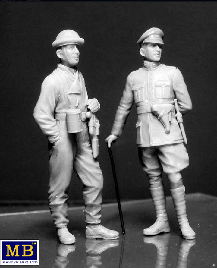 [���ܼ�] CM35134 [MasterBox] CM35134 1/35 Tankmen of WWI era