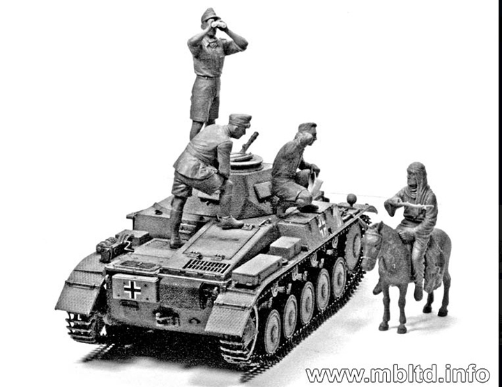 [���ܼ�] CM3559 [MasterBox] CM3559 1/35 Deutsches Afrika Korps, WWII Era- ���� ������
