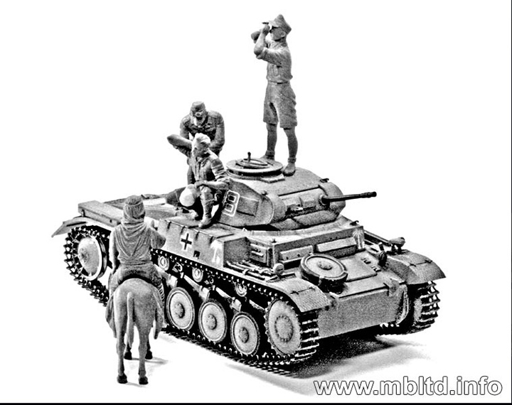 [���ܼ�] CM3559 [MasterBox] CM3559 1/35 Deutsches Afrika Korps, WWII Era- ���� ������