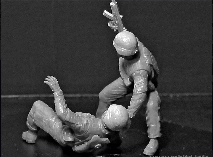 [ܼ] CM35170 [MasterBox] CM35170 1/35 Man Down,US Modern Army,Middle East, Present day- 