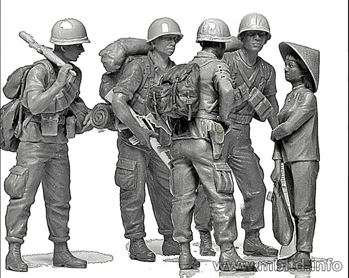 [ܼ] CM3599 [MasterBox] CM3599 1/35 Patroling. Vietnam War series