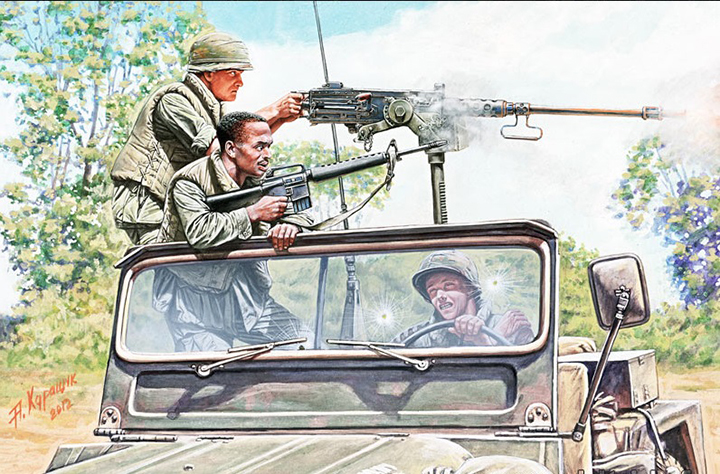[ܼ] CM35105 [MasterBox] CM35105 1/35 Charlie on left!! Vietnam war kit series- 