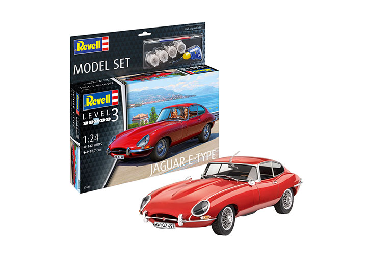 [���ܼ�] BV67668 [Revell Gmbh] BV67668 1/24 Jaguar E-Type Coupe