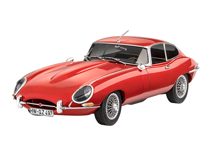 [ܼ] BV67668 [Revell Gmbh] BV67668 1/24 Jaguar E-Type Coupe