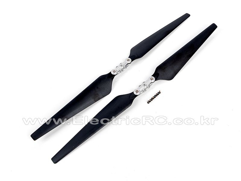 [ܼ] TL100D13-1 [TR] High Efficiency 21x7.0in Folding Prop SET (CW/CCW/HUB/Silver)