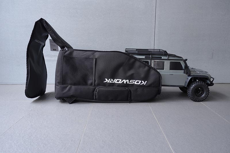 [ܼ] KOS32212 [KOSWORK] 1/10 Crawler Backpack / Multi-Function Backpack (for TRX-4 or Ÿ Crawlers)