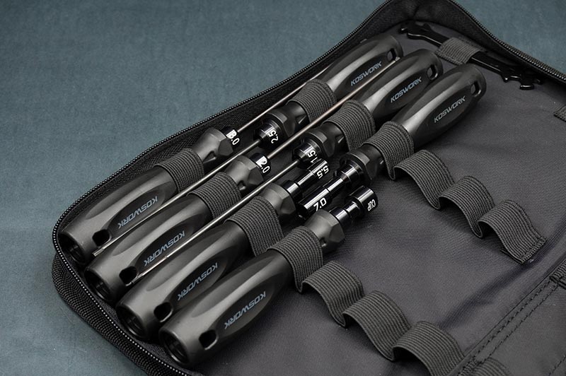 [���ܼ�] KOS32215 [KOSWORK] Foldable Tool Bag 285x180mm (w/parts box)