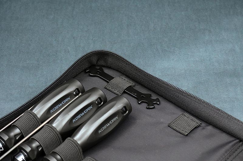 [���ܼ�] KOS32215 [KOSWORK] Foldable Tool Bag 285x180mm (w/parts box)