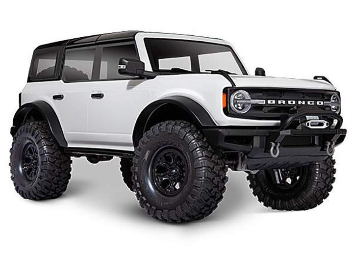 [���ܼ�] CB92076-4 White [Traxxas] CB92076-4 White Bronco Traxxas TRX-4 Scale and Trail Crawler