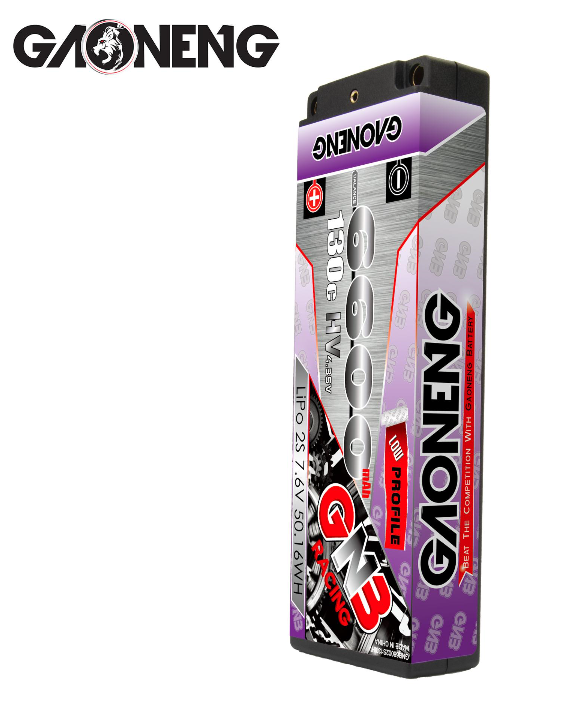 [���ܼ�] GNB66002S130iHV [GNB] 7.6V 6600mAh 2S HV 130C ��Ƭ������ ���͸� (�ϵ����̽�) - 5mm �����