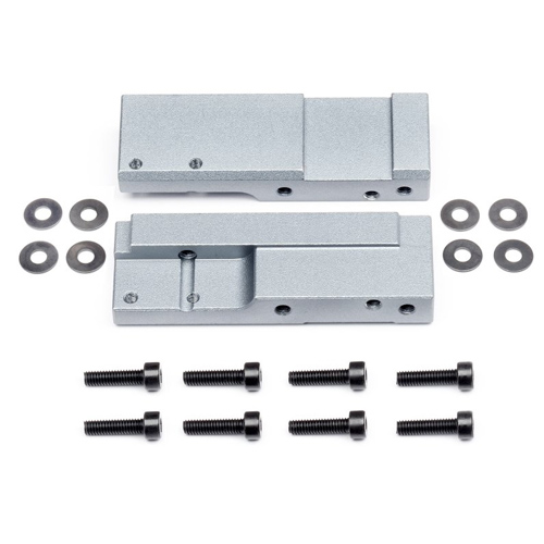 [ܼ] 109904-HPI [HPI] #109904 - ENGINE MOUNT SET 25X30X78MM (GRAY)